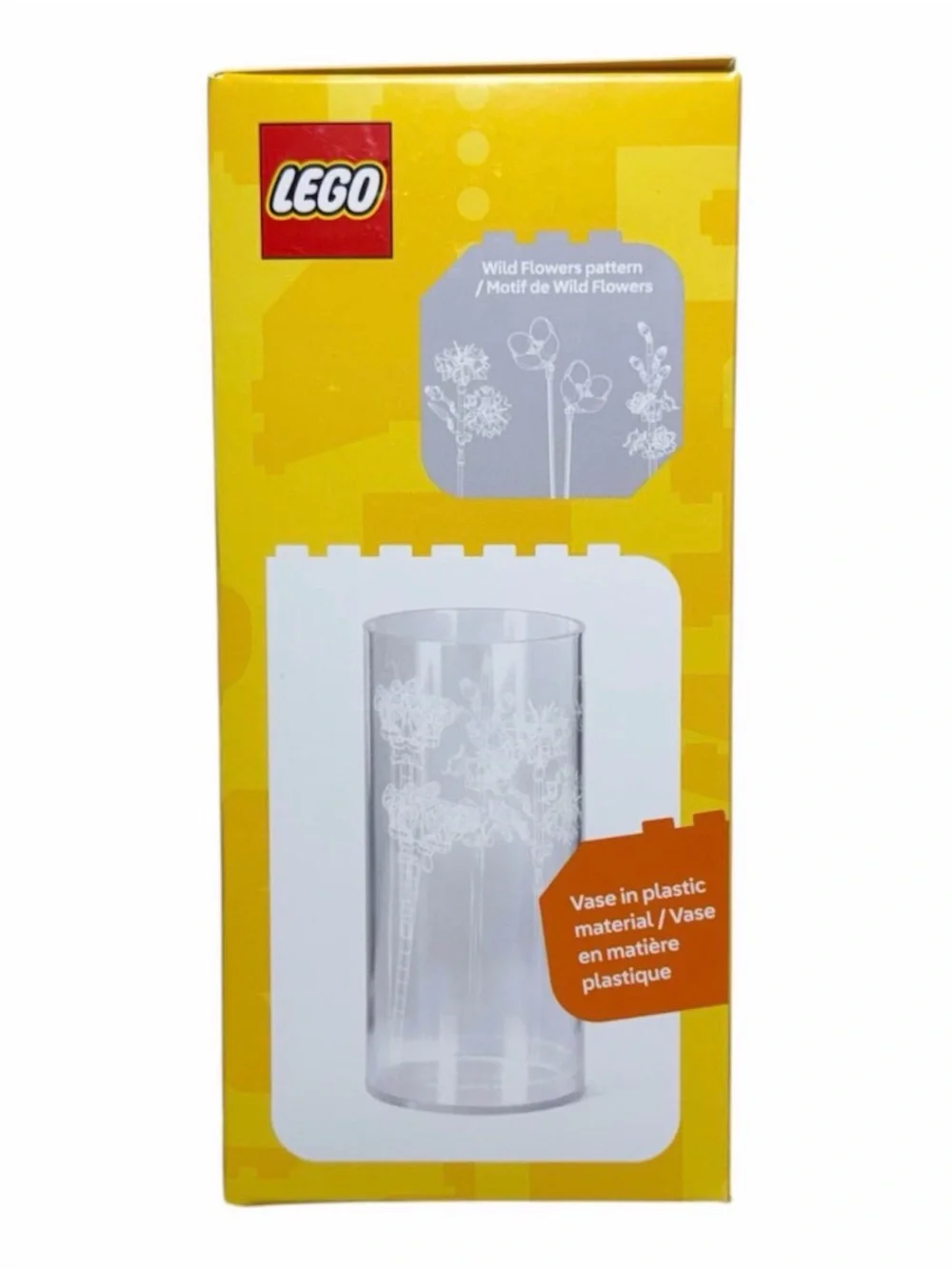 LEGO Botanical Vase with Wild Flowers Floral Design - NEW